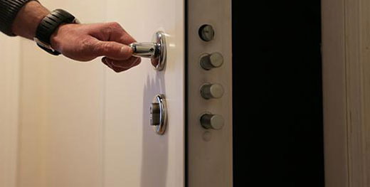 ouverture de porte
