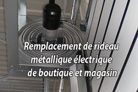 changement rideau métallique