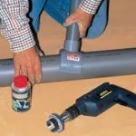 Raccorder un tuyau PVC